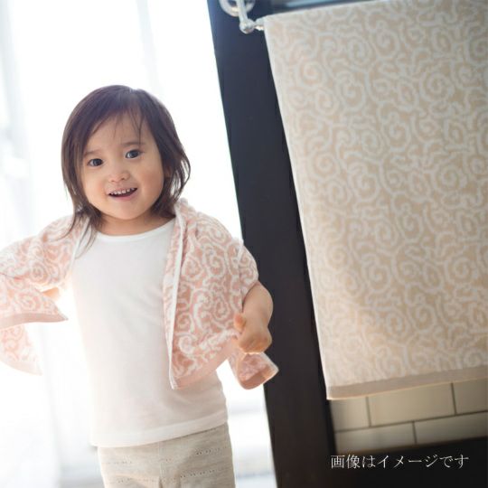 今治謹製　紋織タオル　木箱入り　フェイスタオル１枚・ウォッシュタオル１枚セット　IM7715　ブルー(今治製)のイメージ
