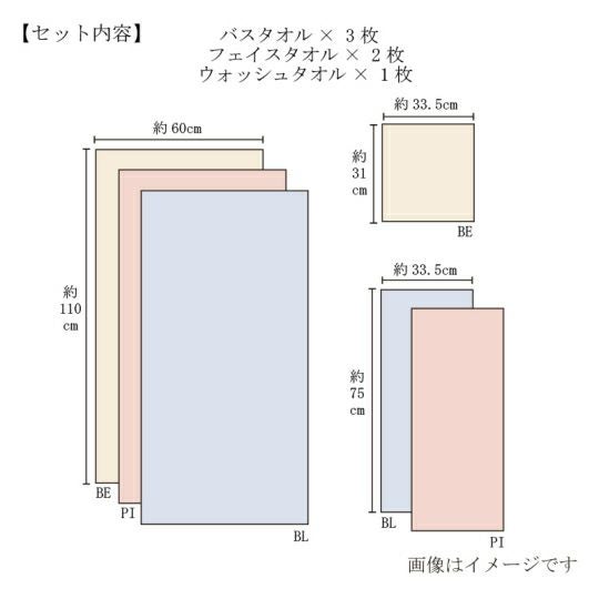 今治謹製 紋織タオル 木箱入り バスタオル3枚フェイスタオル2枚