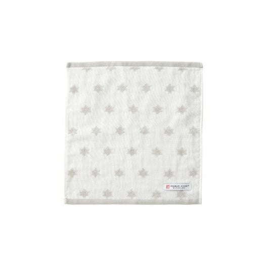 今治謹製 First towel ハンドタオル1枚 約34×34cm TFS01 グレー 【今治