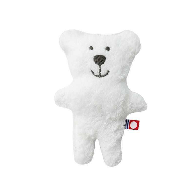 今治謹製 First towel　にぎにぎ(鈴入り)1点　約9×13cm　TFS04　(今治製)