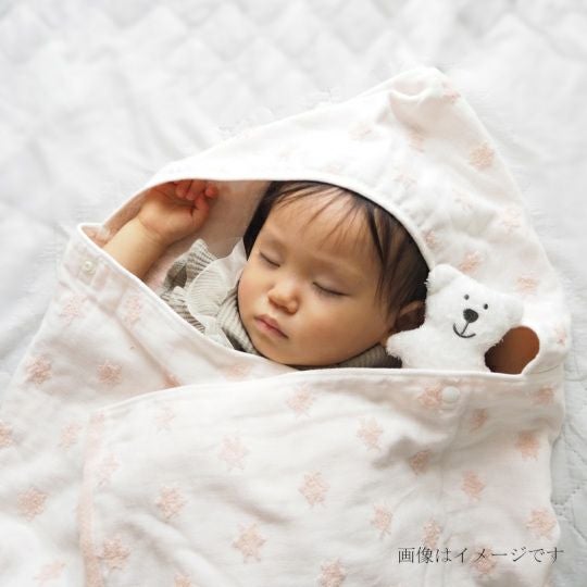 今治謹製 First towel フード付きバスポンチョ1点 約60×100cm TFS05