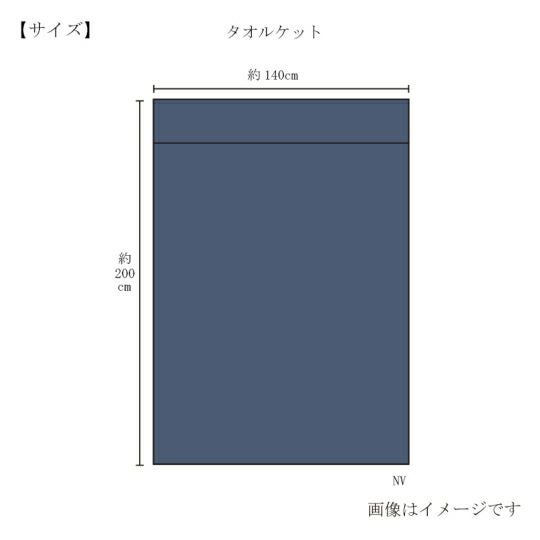 今治謹製 極上タオル superior タオルケット 1枚 約140×200㎝ TGKT701