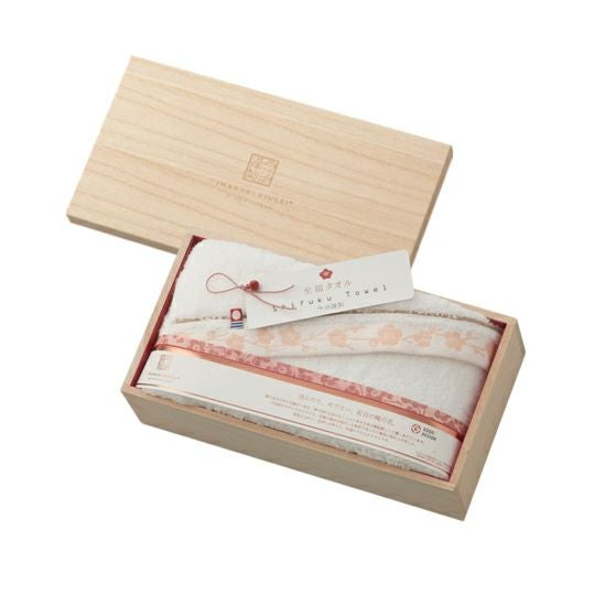 今治謹製　至福タオルセット　木箱入り 今治謹製 Shifuku Towel(至福タオル) 木箱入り SH55030 (フェイス