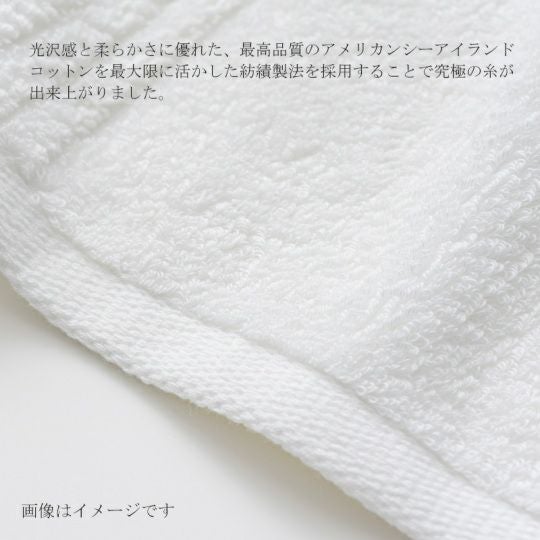 今治謹製 COEST(コースト)　フェイスタオル 1枚　約34×80㎝　TCOE02　（今治製）光沢感と柔らかさに優れた最高品質