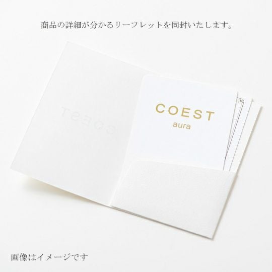 今治謹製 COEST(コースト)　フェイスタオル 1枚　約34×80㎝　TCOE02　（今治製）のリーフレット