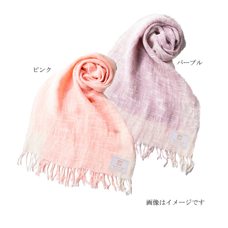 今治謹製 花かろやか彩りマフラー　KOMF01