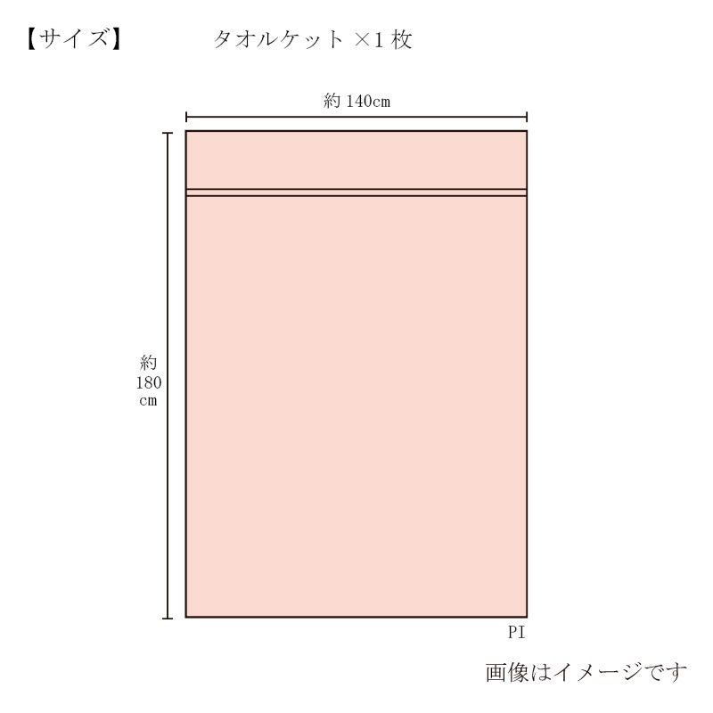 今治謹製　紋織タオルタオルケット　サイズ