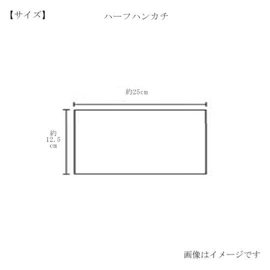今治謹製 サニーストライプ　ハーフハンカチサイズ