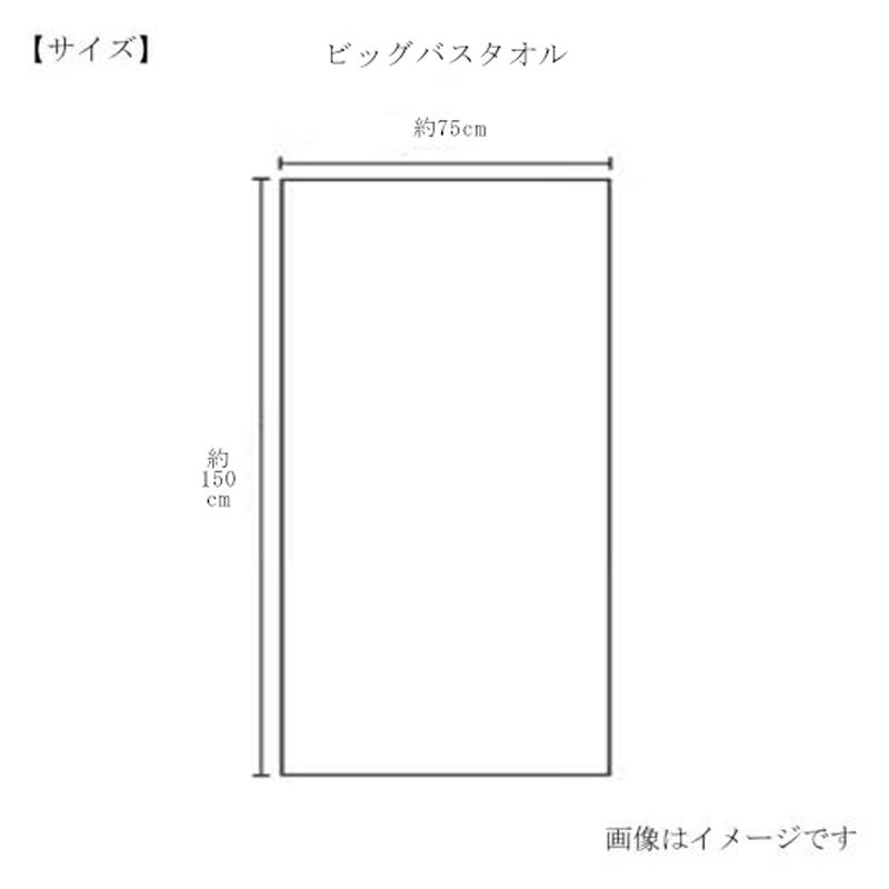 今治謹製 Sunny Stripe ビッグバスタオルサイズ